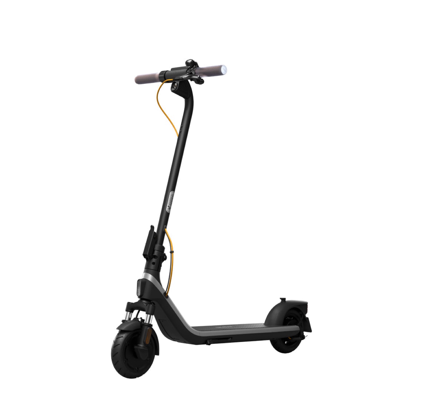 Segway Ninebot E2 Plus II electric scooter, front three-quarter view